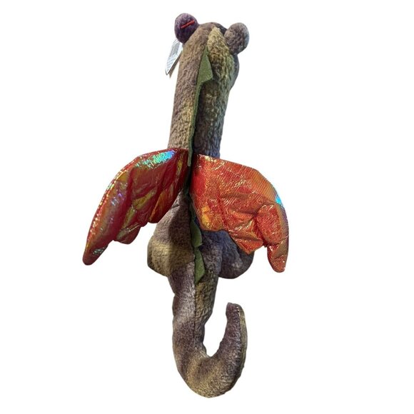TY Beanie Baby Scorch the Dragon 1998 Plush‎ Stuffed Animal with Tag - Picture 4 of 13